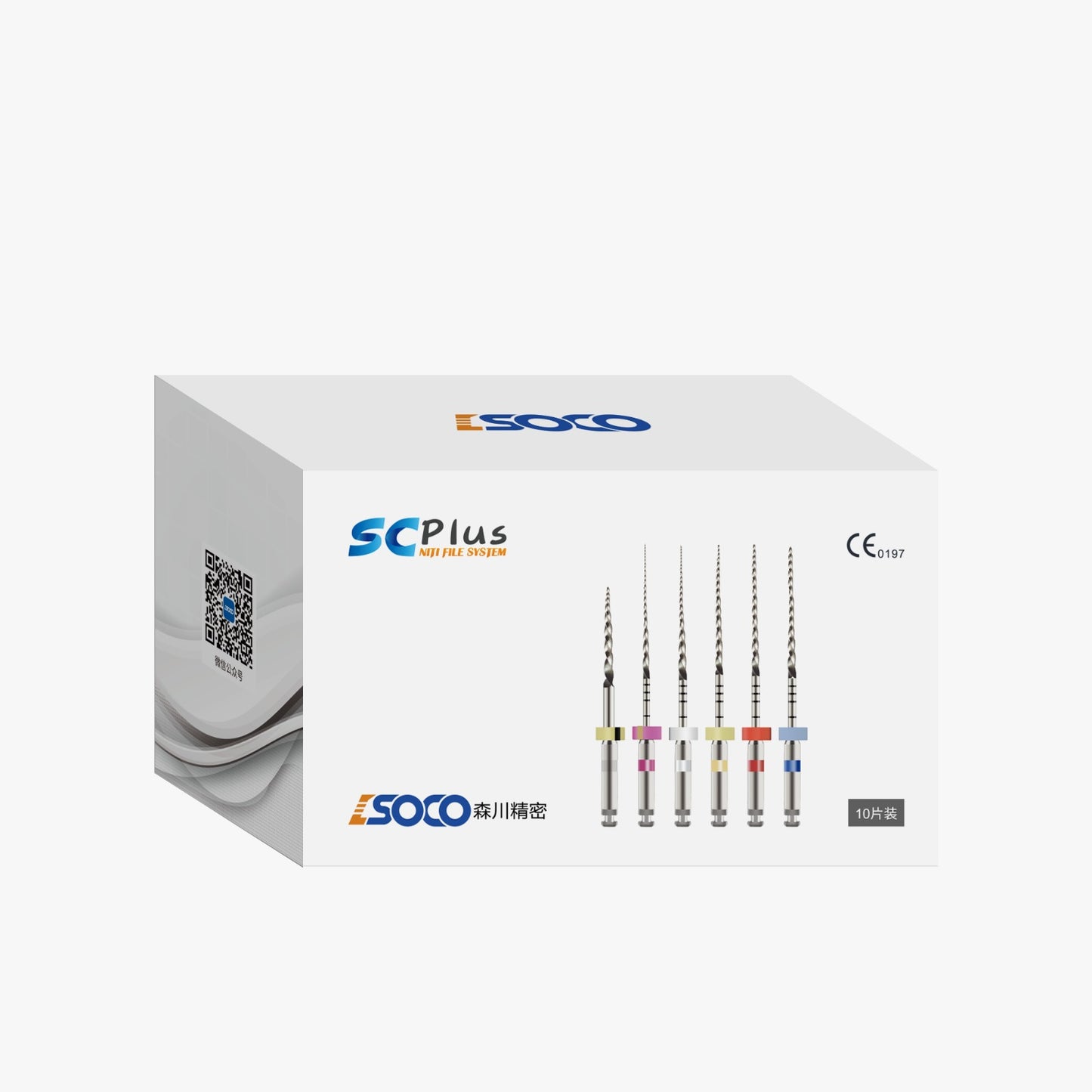 Endodontické nástroje SOCO SC Plus